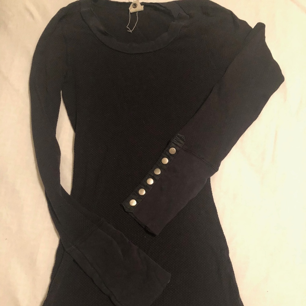 Free People Ribbed Fitted Top